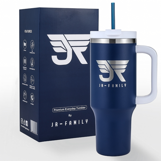 40oz Navy Blue Insulated Tumbler - Spill Proof & Durable